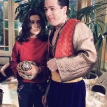 Alyssa Milano in una scena dell'episodio Desideri Pericolosi della serie Streghe