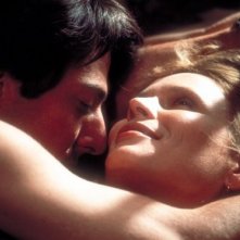 Dustin Hoffman ne Il maratoneta in una scena d'amore con Marthe Keller