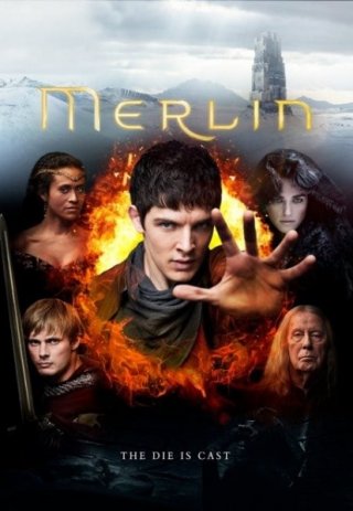 Il poster promozionale della quinta stagione di Merlin