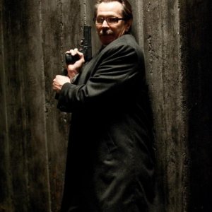 Gary Oldman in una scena de Il cavaliere oscuro - Il ritorno