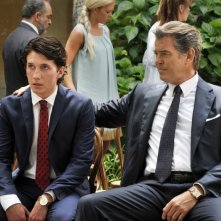 Love Is All You Need: Pierce Brosnan e Sebastian Jessen in una scena del film