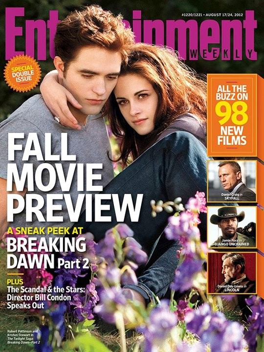 Robert Pattinson E Kristen Stewart Sulla Copertina Di Enterteinment Weekly Per The Twilight Saga Bre 248012