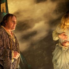 L'homme qui rit: Gérard Depardieu in una scena del film