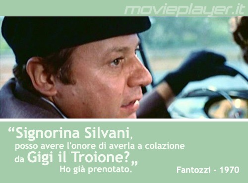 Paolo Villaggio in Fantozzi (1975) - la nostra eCard: condividi sui social le immagini e frasi dei tuoi film e attori preferiti!