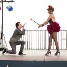 90210: AnnaLynne McCord e Josh Zuckerman in una scena dell'episodio Benefit Of The Doubt