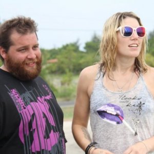 Jeremy Rawle con Jolene Van Vugt in Nitro Circus: The Movie