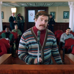 Zach Galifianakis è Marty Huggins in Candidato a sorpresa