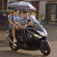 Salvatore Ruocco e  Alessio Gallo nel film L'intervallo