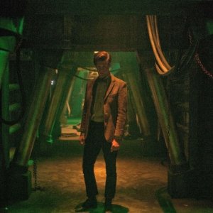 Doctor Who: Matt Smith in una scena dell'episodio Asylum Of The Daleks