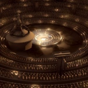 Doctor Who: una foto di scena dell'episodio Asylum Of The Daleks