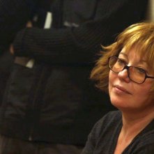 Anton's right here: la regista del documentario Lyubov Arkus in una foto dal set