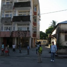 Medici con l'Africa: un'immagine dal set del documentario