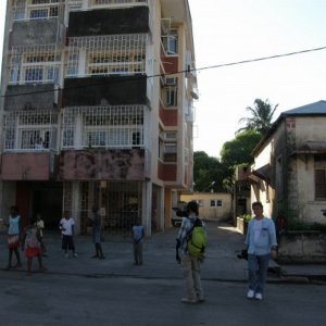 Medici con l'Africa: un'immagine dal set del documentario