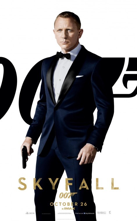 007 Skyfall Character Poster Per Daniel Craig James Bond 249089
