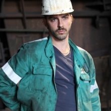 Acciaio: Michele Riondino nei panni di Alessio in una scena del film