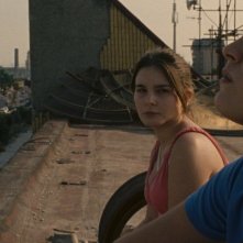 Alessio Gallo e Francesca Riso in una scena de L'intervallo