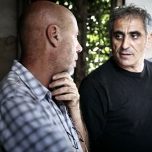 Il regista Leonardo Di Costanzo isul set de L'intervallo