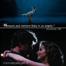 Patrick Swayze e Jennifer Grey in Dirty Dancing - la nostra eCard: condividi sui social le immagini e frasi dei tuoi film e attori preferiti!