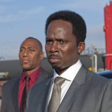 Sons of Anarchy: Harold Perrineau in una scena dell'episodio Sovereign