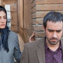 The paternal house: Shahab Hosseini con Mina Sadati una scena del film