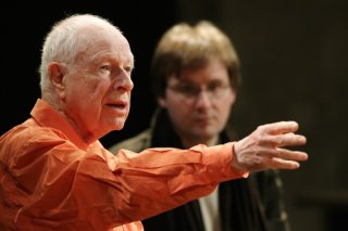 The Tightrope: il grande Peter Brook durante una lezione teatrale