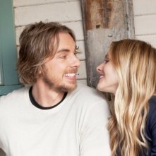 Dax Shepard accanto a Kristen Bell in Hit & Run