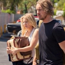 Dax Shepard con Kristen Bell in Hit & Run