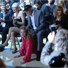 Frisch gepresst: Diana Amft in una curiosa scena del film