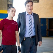 Joseph Gordon-Levitt e Michael Shannon in Senza freni - Premium Rush