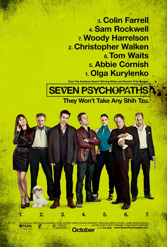 Seven Psychopaths La Locandina Del Film 249846