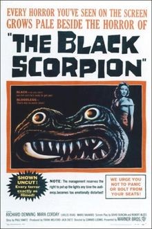 Lo scorpione nero: la locandina del film