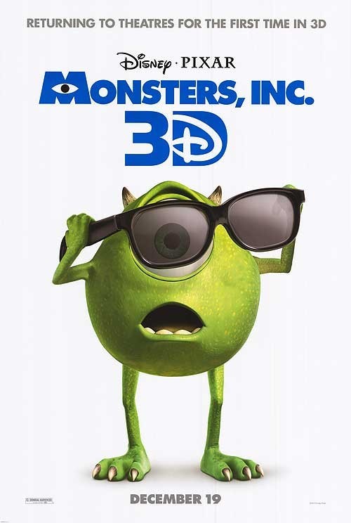 Monsters Co In 3D La Locandina Del Film 249995