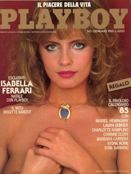 Isabella Ferrari Sulla Cover Di Playboy 1985 250054