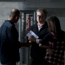 Bait: il regista Kimble Rendall sul set insieme a Phoebe Tonkin e Martin Sacks