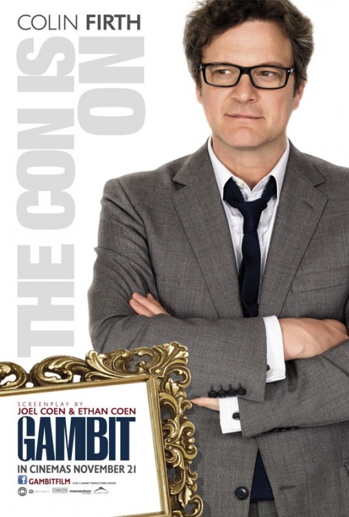 Gambit Character Poster Per Colin Firth 250810