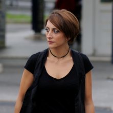 Paola Minaccioni in una scena di All'ultima spiaggia