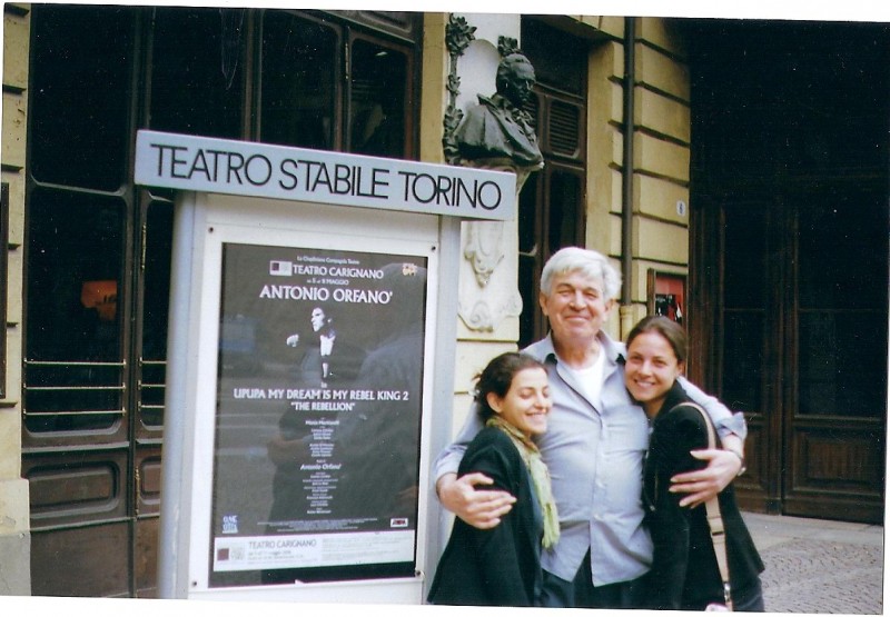 Torino Teatro Carignano Lorenza Caroleo Con Mr Ginetto Responsabile Tecnico Del Carignano E A Sinist 250823