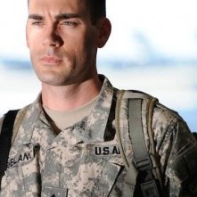 Drew Fuller in una scena dell'episodio Contromisure della quinta stagione di Army Wives - Conflitti del cuore