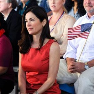 Kim Delaney in una scena dell'episodio Contromisure della quinta stagione di Army Wives - Conflitti del cuore