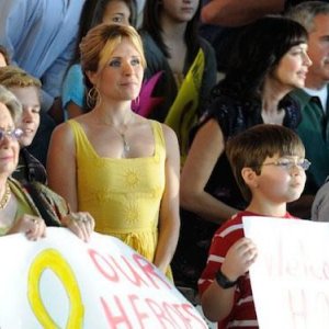 Sally Pressman in una scena dell'episodio Contromisure della quinta stagione di Army Wives - Conflitti del cuore