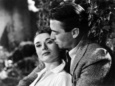 Audrey Hepburn e Gregory Peck in Vacanze Romane