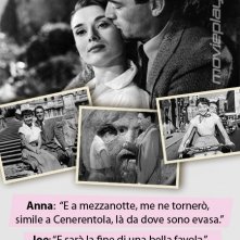 Audrey Hepburn e Gregory Peck in Vacanze Romane: la nostra eCard: condividi sui social le immagini e frasi dei tuoi film e attori preferiti!