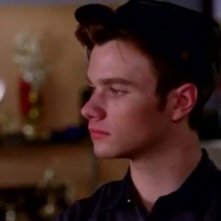 Chris Colfer in un momento dell'episodio The New Rachel della quarta stagione di Glee