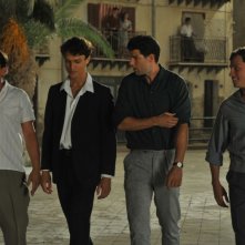 Fu'ad Aït Aattou, Olivier Barthélémy, Matthias Van Khache in Ce que le jour doit à la nuit