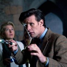 Matt Smith e Jemma Redgrave nell'episodio The Power of Three della serie TV Doctor Who