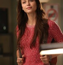Melissa Benoist in una scena dell'episodio The New Rachel della quarta stagione di Glee