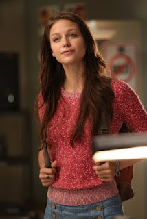 Melissa Benoist in una scena dell'episodio The New Rachel della quarta stagione di Glee