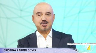 Antonio Capitani durante una puntata di Cristina Parodi Cover