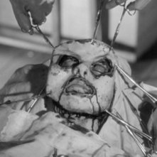 Una sanguinosa sequenza del film Occhi senza volto