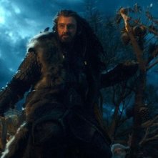 Il selvaggio Richard Armitage in una cupa immagine di Lo Hobbit - Un viaggio inaspettato